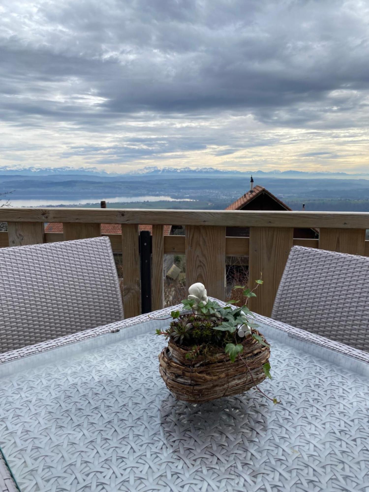 Tevenon Vue Panoramique Alpes-Lac Grandevent Zewnętrze zdjęcie