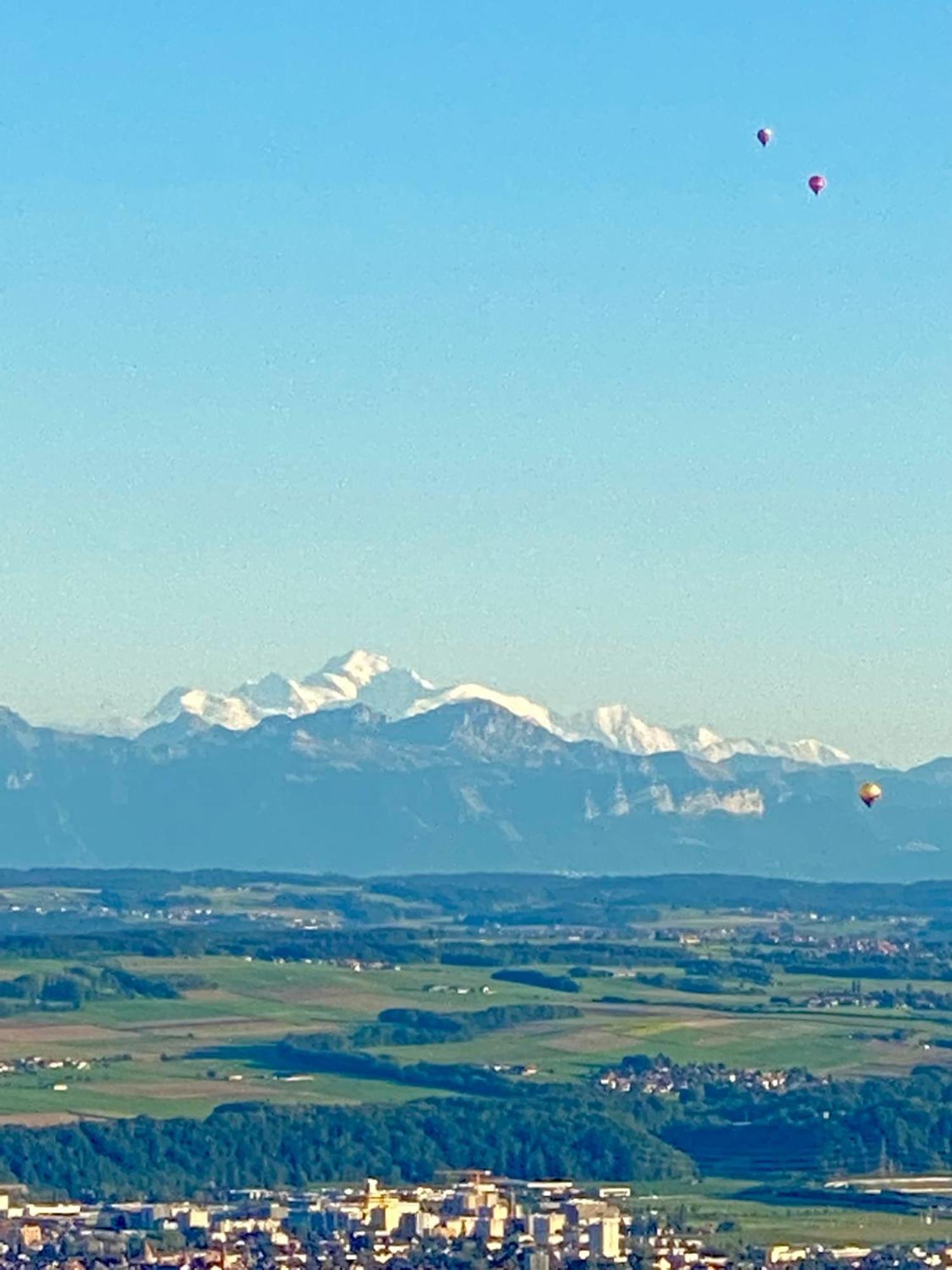 Tevenon Vue Panoramique Alpes-Lac Grandevent Zewnętrze zdjęcie